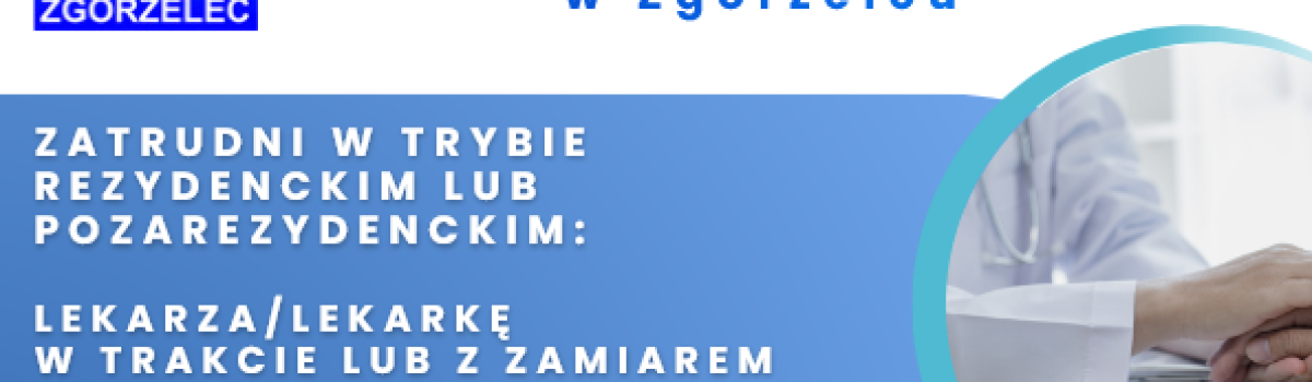 Oferta pracy – psychiatria ogólna, psychiatria dla dzieci i młodzieży
